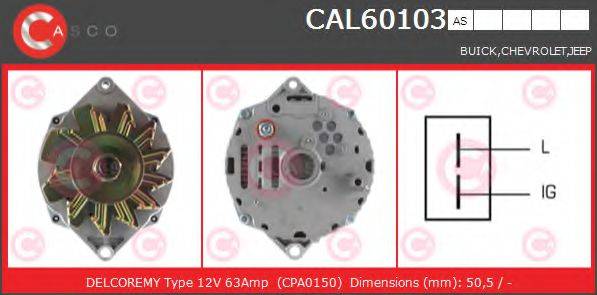 CASCO CAL60103AS Генератор