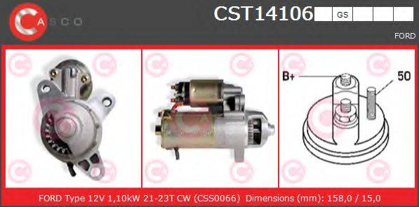 CASCO CST14106GS Стартер