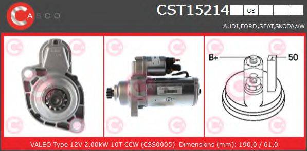 CASCO CST15214GS Стартер