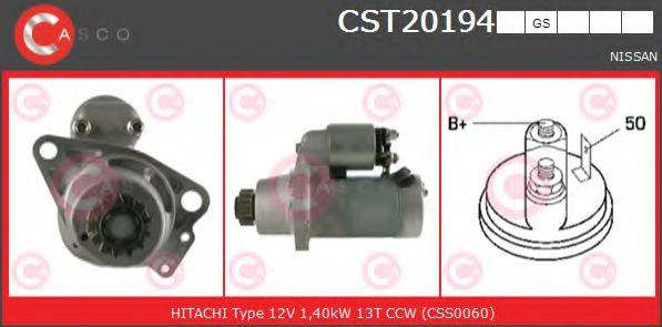 CASCO CST20194GS Стартер
