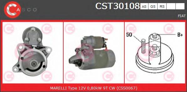 CASCO CST30108AS Стартер