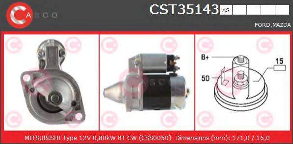 CASCO CST35143AS Стартер