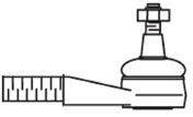 FRAP 1406 Наконечник поперечної кермової тяги