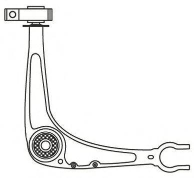 FRAP 3936 Важіль незалежної підвіски колеса, підвіска колеса