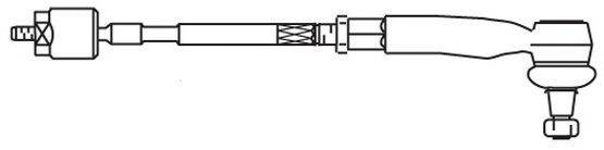 FRAP T518 Поперечна рульова тяга