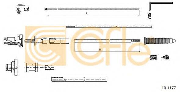 COFLE 101177 Тросик газу