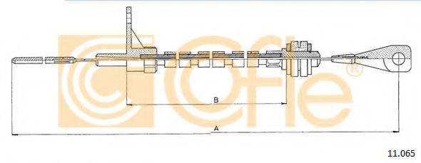 COFLE 11065 Тросик газу