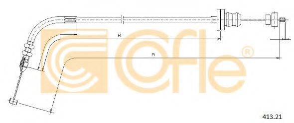 COFLE 41321 Тросик газу