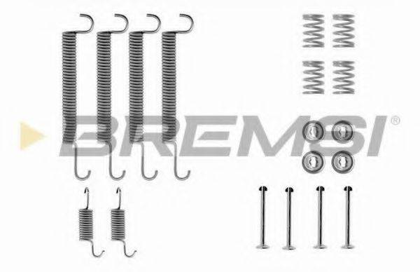 BREMSI SK0559 Комплектуючі, гальмівна колодка