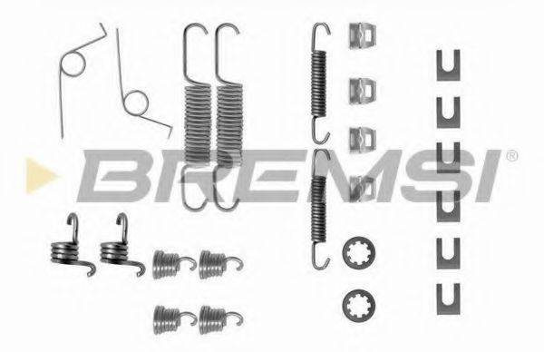 BREMSI SK0611 Комплектуючі, гальмівна колодка