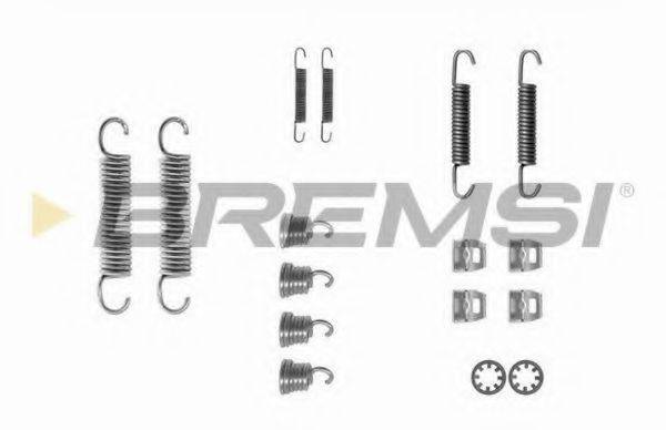 BREMSI SK0612 Комплектуючі, гальмівна колодка