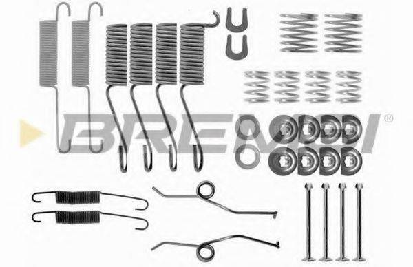 BREMSI SK0697 Комплектуючі, гальмівна колодка