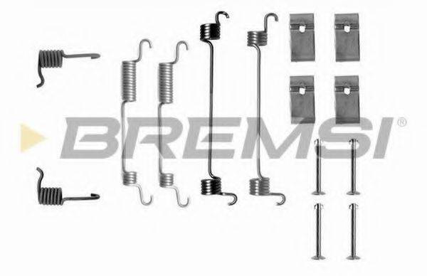 BREMSI SK0735 Комплектуючі, гальмівна колодка