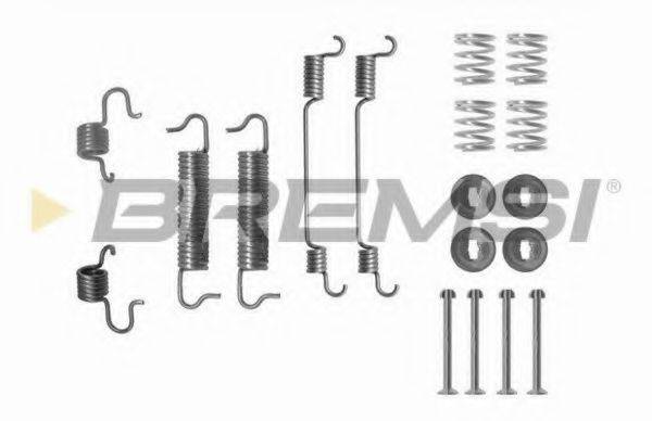 BREMSI SK0780 Комплектуючі, гальмівна колодка