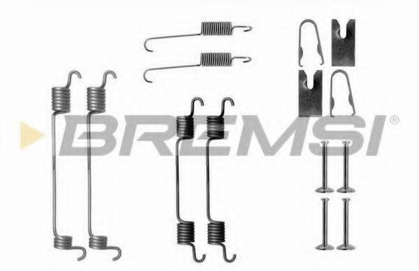 BREMSI SK0797 Комплектуючі, гальмівна колодка