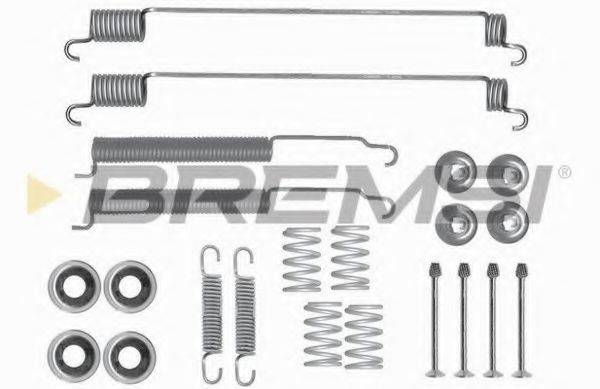 BREMSI SK0843 Комплектуючі, гальмівна колодка