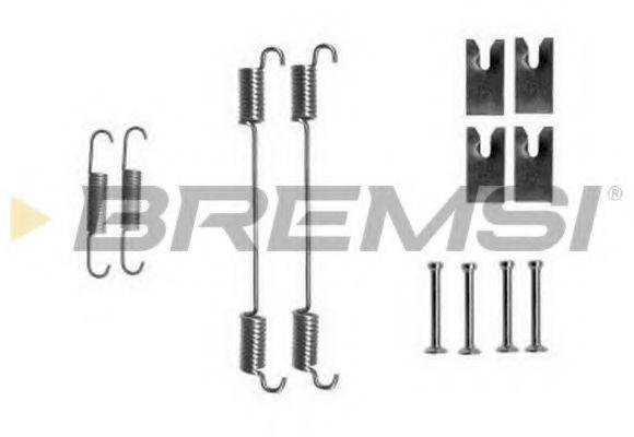 BREMSI SK0862 Комплектуючі, гальмівна колодка