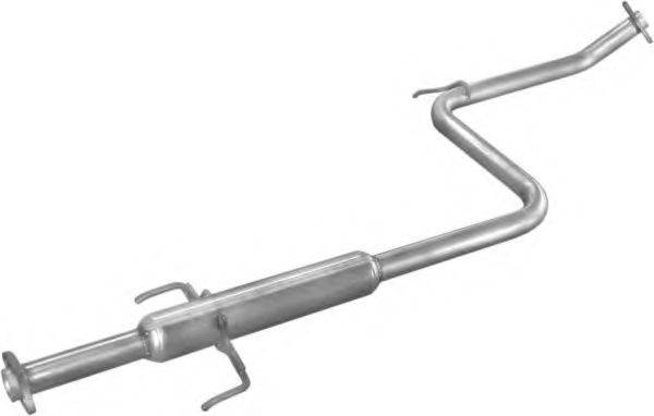 POLMO 26104 Середній глушник вихлопних газів