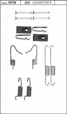 BSF 00724 Комплектуючі, стоянкова гальмівна система