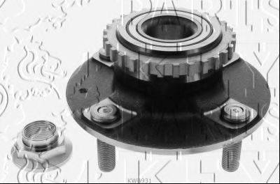 KEY PARTS KWB931 Комплект підшипника маточини колеса