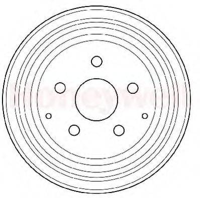 BENDIX 329131B Гальмівний барабан