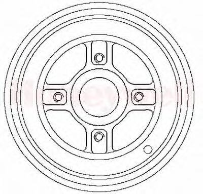 BENDIX 329219B Гальмівний барабан