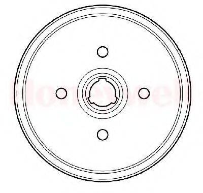 BENDIX 329705B Гальмівний барабан