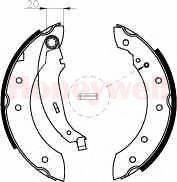 BENDIX 362318B Комплект гальмівних колодок