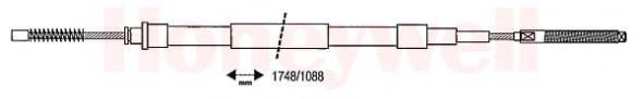 BENDIX 431175B Трос, стоянкова гальмівна система