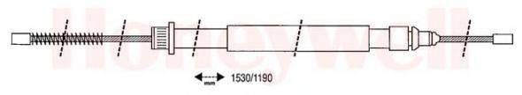 BENDIX 432168B Трос, стоянкова гальмівна система