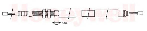 BENDIX 432413B Трос, стоянкова гальмівна система