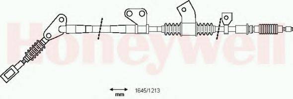 BENDIX 434350B Трос, стоянкова гальмівна система