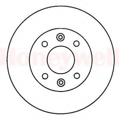 BENDIX 561140B гальмівний диск