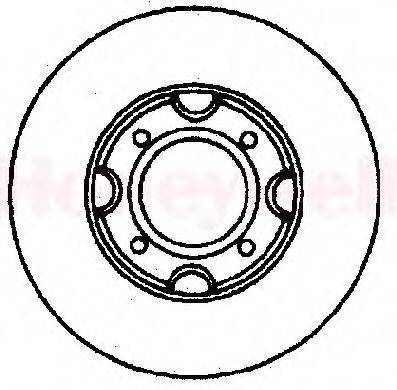 BENDIX 561153B гальмівний диск