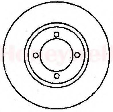 BENDIX 561165B гальмівний диск