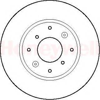 BENDIX 561474B гальмівний диск