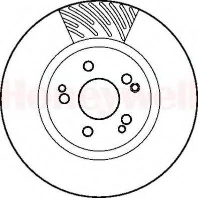 BENDIX 561877B гальмівний диск