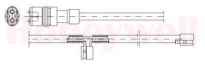 BENDIX 581326 Сигналізатор, знос гальмівних колодок