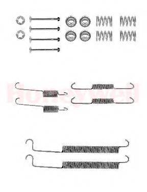 BENDIX 771282B Комплектуючі, гальмівна колодка