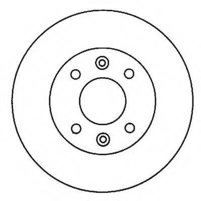 BENDIX 561334B гальмівний диск