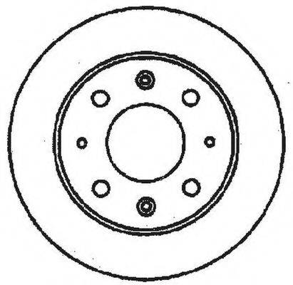 BENDIX 561348B гальмівний диск