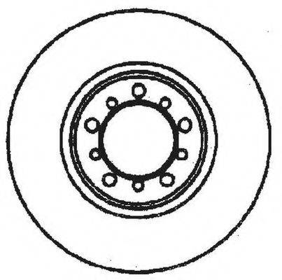 BENDIX 561453B гальмівний диск