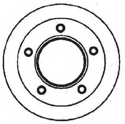 BENDIX 561577B гальмівний диск