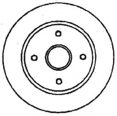 BENDIX 561679B гальмівний диск