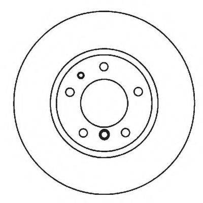 BENDIX 561963B гальмівний диск