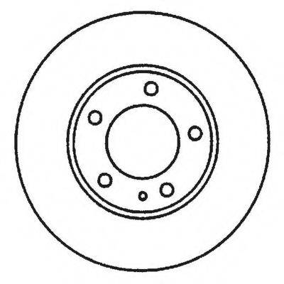 BENDIX 561967B гальмівний диск