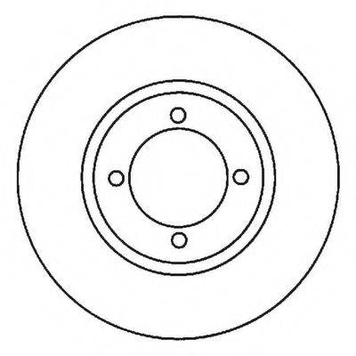 BENDIX 561986B гальмівний диск