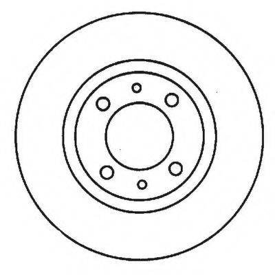 BENDIX 562011B гальмівний диск