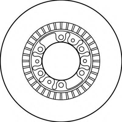 BENDIX 562203B гальмівний диск