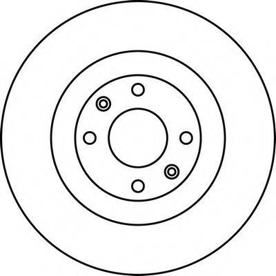 BENDIX 562221B гальмівний диск